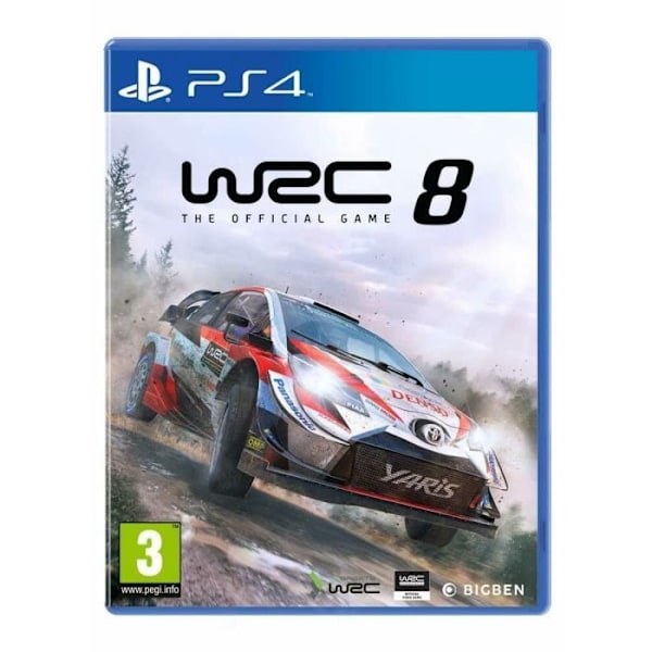 Playstation 4-spel - Wrc 8 - Fia World Rally Championship