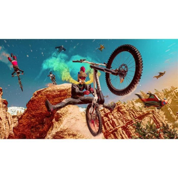 PS5-spel - Ubisoft - Riders Republic - Extremsporter - Onlineläge - PEGI 12+