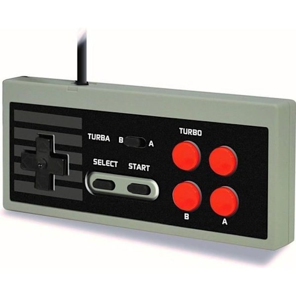 Edge Controller + Cheat Code Book til Nintendo Classic Mini NES Steelplay Edge Controller