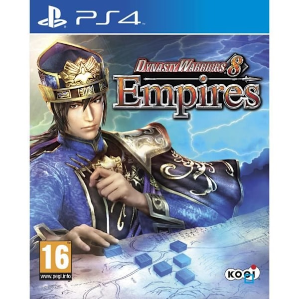 Dynasty Warriors 8 Empire PS4-spel Vit