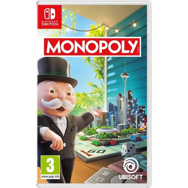 Bordspil - Monopoly - Nintendo Switch - Version 2024 - Multiplayer - 3D immersiv