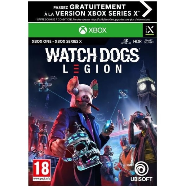 Watch Dogs Legion Xbox Series X-spel - xbox one