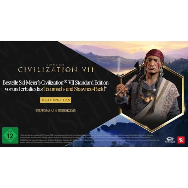 Videopeli Sid Meierin Civilization VII - PlayStation 5 - Palkittu strategiapeli