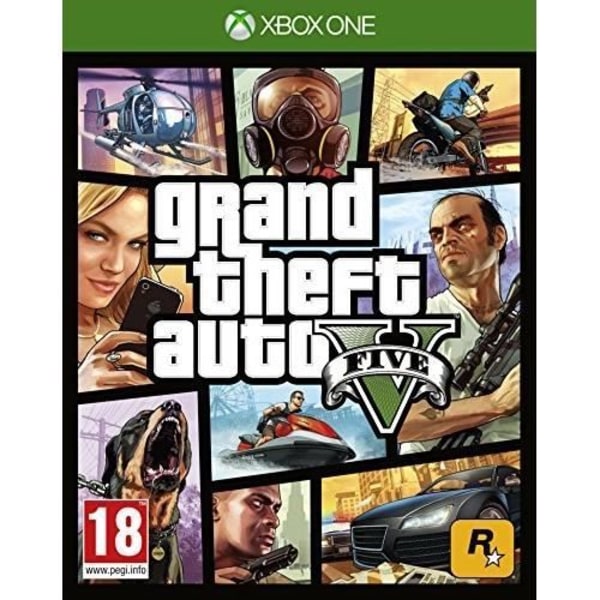 Xbox One Game - GTA V - Tysk import - Action - Rockstar Games