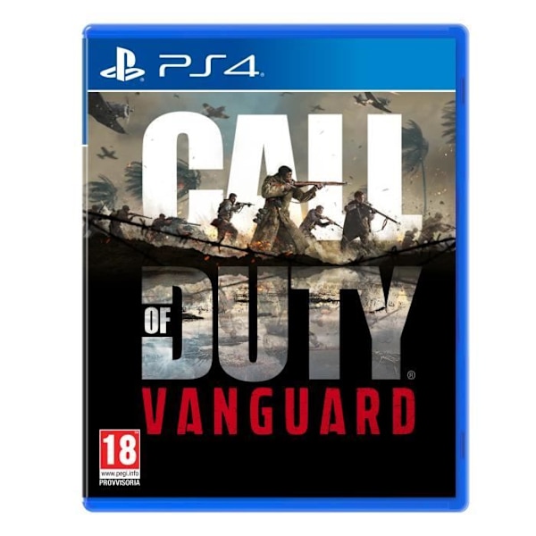 PS4-peli - Activision - Call of Duty: Vanguard - Moninpelimoodi - Blu-Ray - PEGI 18+