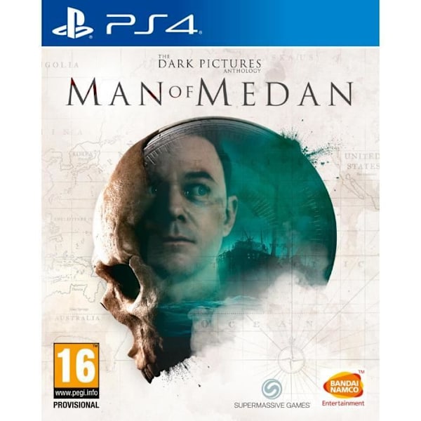 Tummat kuvat - Man Of Medan PS4 -peli Vit