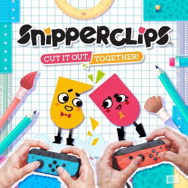 SNIPPER CLIPS PLUS: Klipp ut det tillsammans! (NINTENDO SWITCH) [IMPORT STORBRITANNIEN]