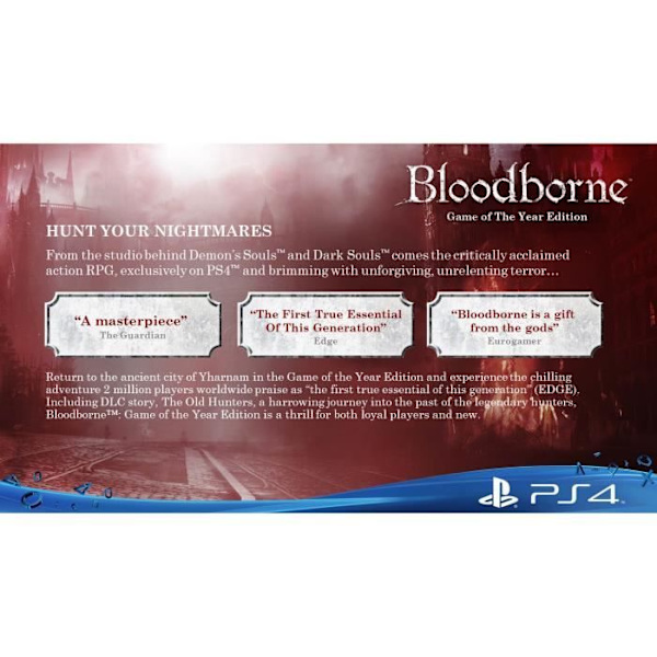 Årets Bloodborne Game (PS4) Engelsk import