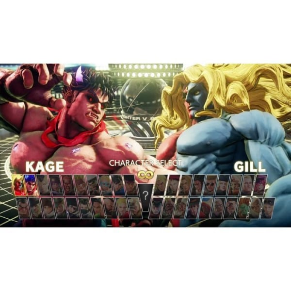 Street Fighter V: Champion Edition PS4-spel Vit