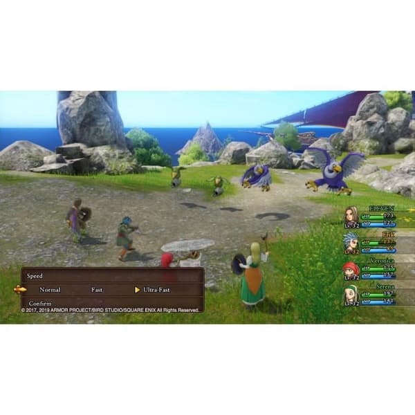 Dragon Quest XI - Destiny Fighters - Ultimate Edition PS4-spel Vit