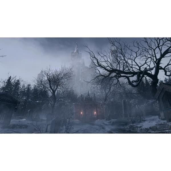 Resident Evil 8 Village PS4-spel Vit