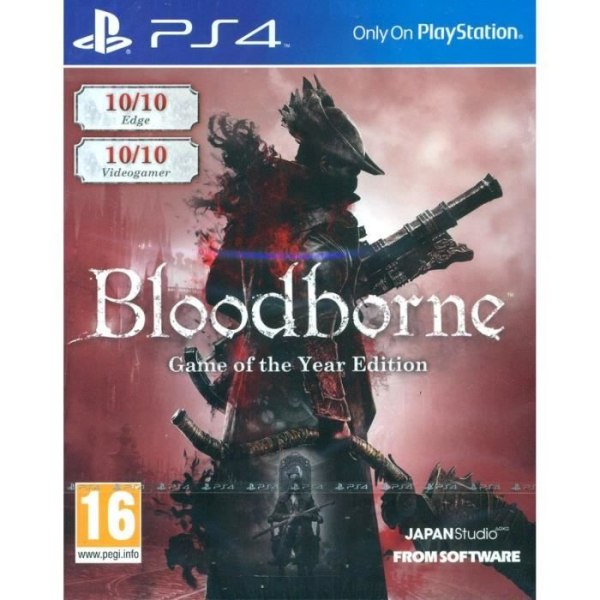 Playstation 4-spel - ÅRETS SPEL BLOODBORNE EDITION
