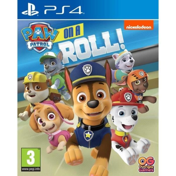 SONY PAW PATROLL: ON A ROLL, PS4 BASIC VIDEO SPEL PLAYSTATION 4 (5060)