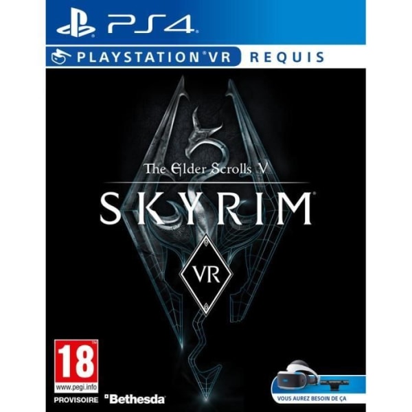 The Elder Scrolls V Skyrim PS4 VR-spel