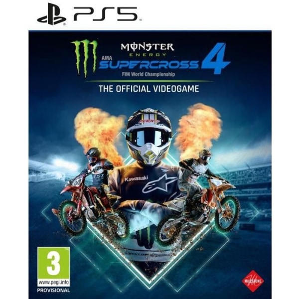 Monster Energy Supercross: The Official Video Game 4 PS5-spel