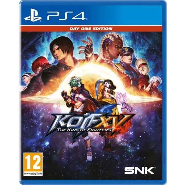 King of fighters XV day one edition PS4-peli