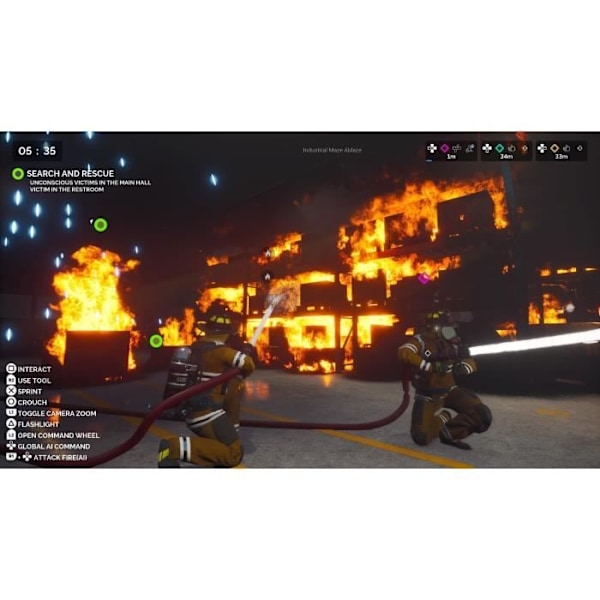 Firefighting Simulator: The Squad - PS4-peli