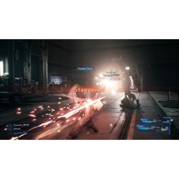 Final Fantasy VII Remake -roolipeli - Square Enix - PS4 - Eeppinen tarina ja intensiivinen taistelu