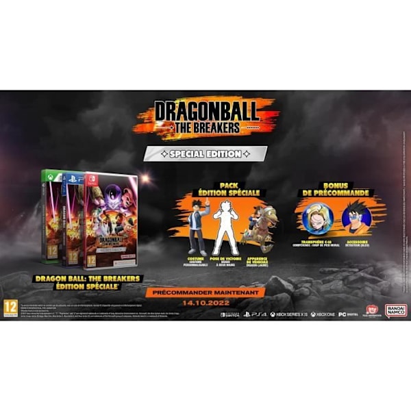 Dragon Ball: The Breakers - Special Edition Xbox Series & Xbox One Game Flerfärgad