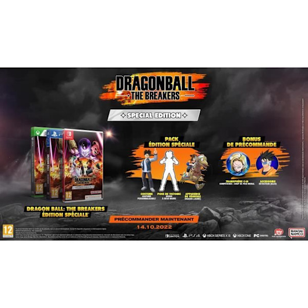 Dragon Ball: The Breakers - Special Edition Xbox Series & Xbox One -peli Flerfärgad