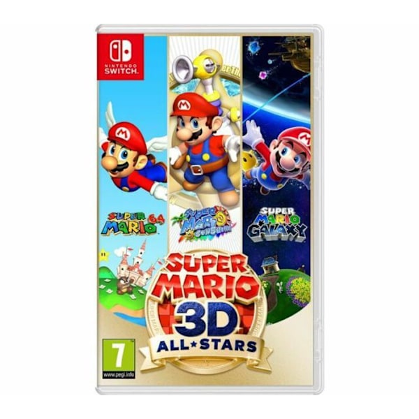 Videospil - Nintendo - Super Mario 3D All-Stars - Platform - 1-3 spillere - Patron
