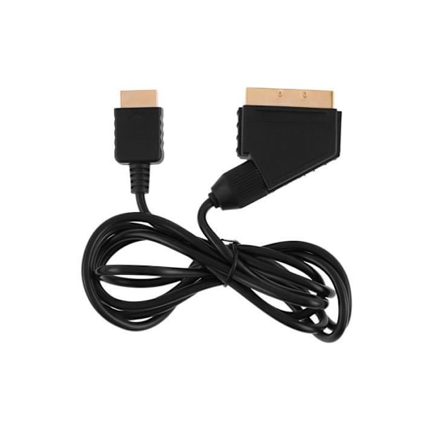 Scart-kabel - Kompatibel med PS2/PS3 - 1,8m - Forgyldt forbindelse - Kablet - Multi-platform