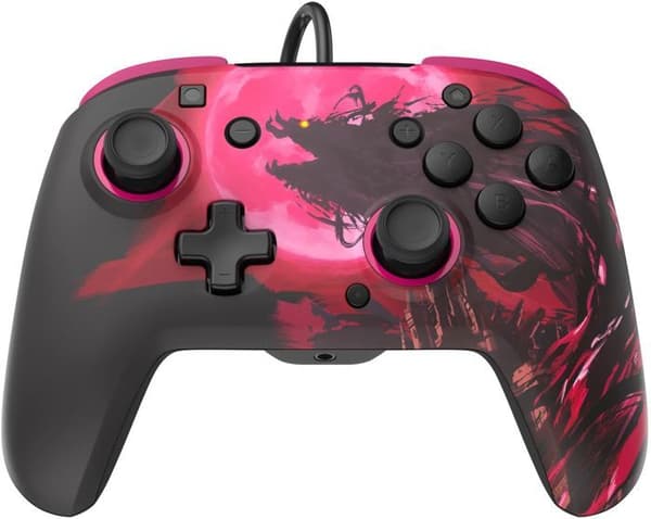 Spilcontroller - PDP - Rematch Zelda (Ganon) - Kablet - Rosa - Nintendo Switch Rosa
