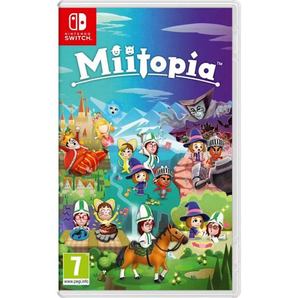 Rollespil - NINTENDO - MIITOPIA - Eventyr - 1 spiller - PEGI 7+