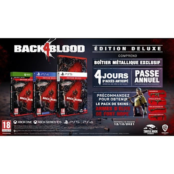 Back 4 Blood - Deluxe Edition - Xbox One & Xbox Series X-spel