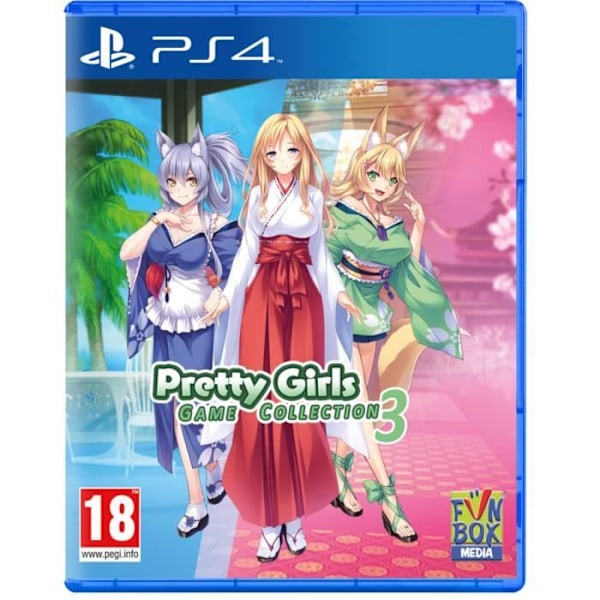 Pretty Girls 3 PS4 -pelikokoelma - Pretty Girls Breakers, Rivers, Speed ja poker Pretty Girls Battle