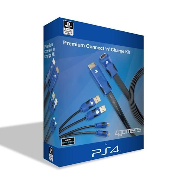 Premium 'n' Connect Charging Kit för PS4 Premium 'n' Connect