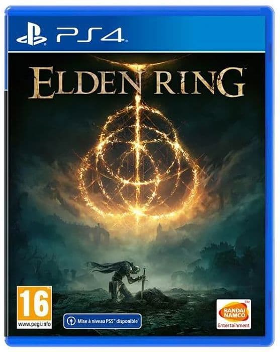 Spel PS4 - Elden Ring - Importversion - Spelbart på Franska - Action - PEGI 18+