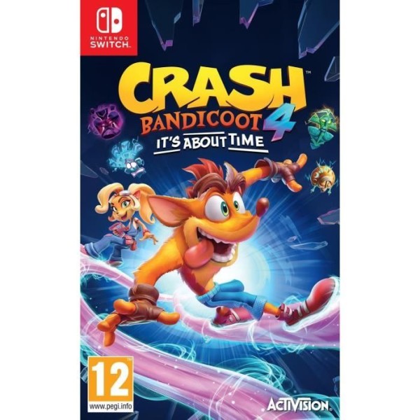 Crash Bandicoot 4: It's About Time Switch Game Vit