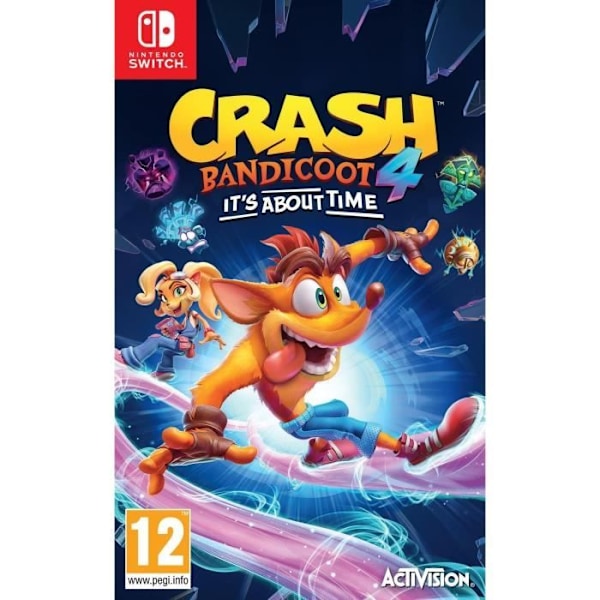 Crash Bandicoot 4: Se on Time Switch -peli Vit