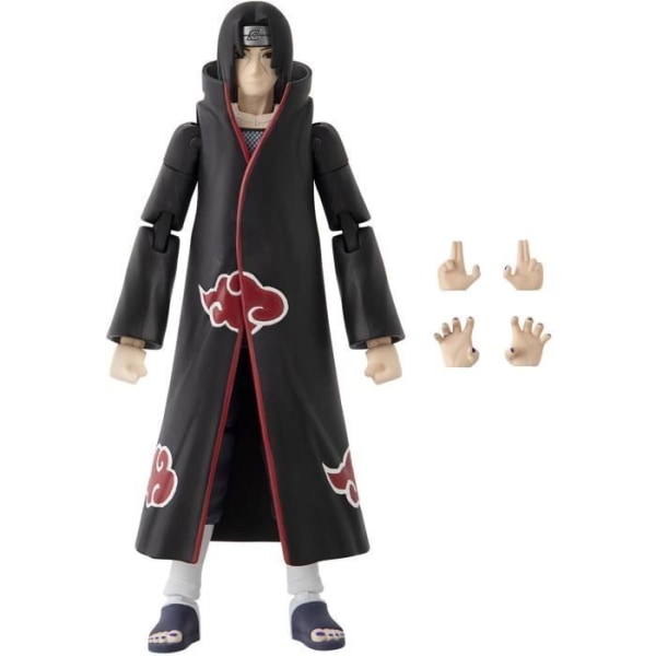 Anime Heroes statyett 17 cm - Itachi Uchiha - BANDAI - Naruto Shippuden Svart