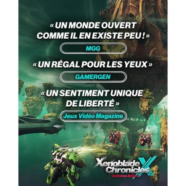 Xenoblade Chronicles X: Definitive Edition • Nintendo Switch spil