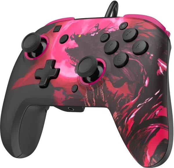 Spilcontroller - PDP - Rematch Zelda (Ganon) - Kablet - Rosa - Nintendo Switch Rosa