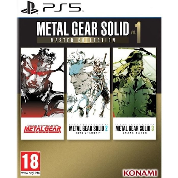 Metal Gear Solid Master Collection Vol.1 - PS5-spil Vit