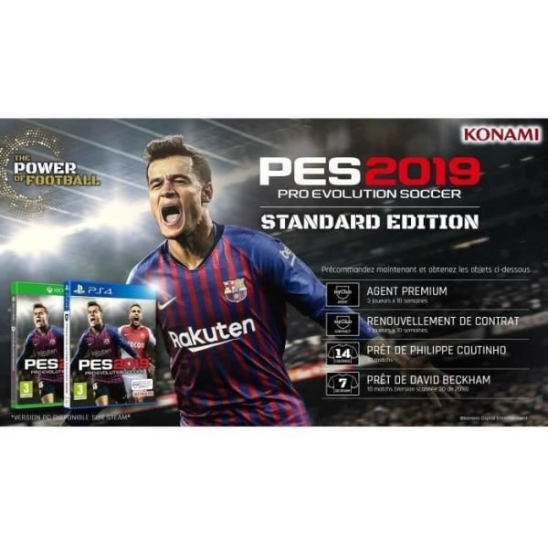 PES 2019 Xbox One -peli