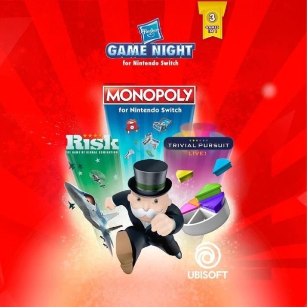 Hasbro Game Night Switch Game (kod i rutan)