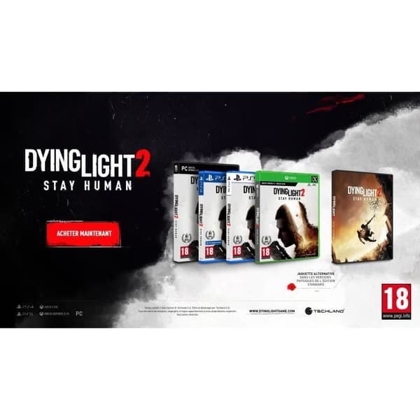 Dying Light 2: Stay Human PS5-spel Vit