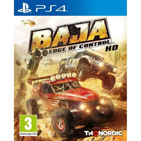 Baja: Edge of Control HD PS4-spil hvid