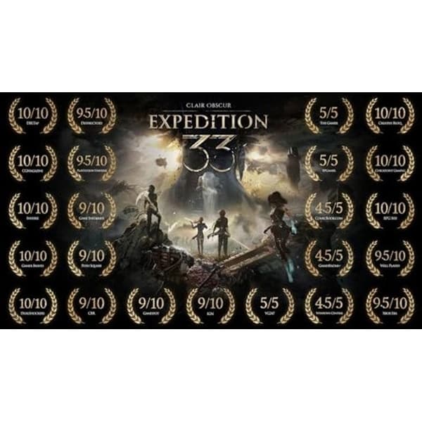 PS5-spil - Clair Obscur Expedition 33 - Real-time kamp - Tilpassede konstruktioner - Unreal Engine 5