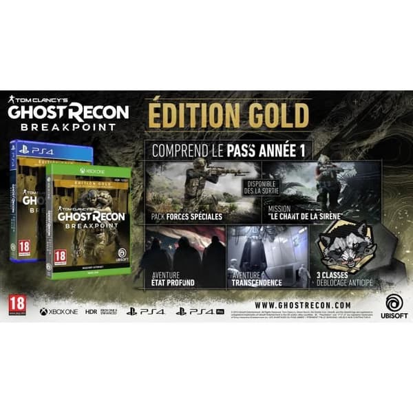 Ghost Recon BREAKPOINT Gold Edition Game Xbox One