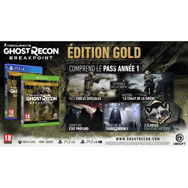 Ghost Recon BREAKPOINT Gold Edition Xbox One-spel