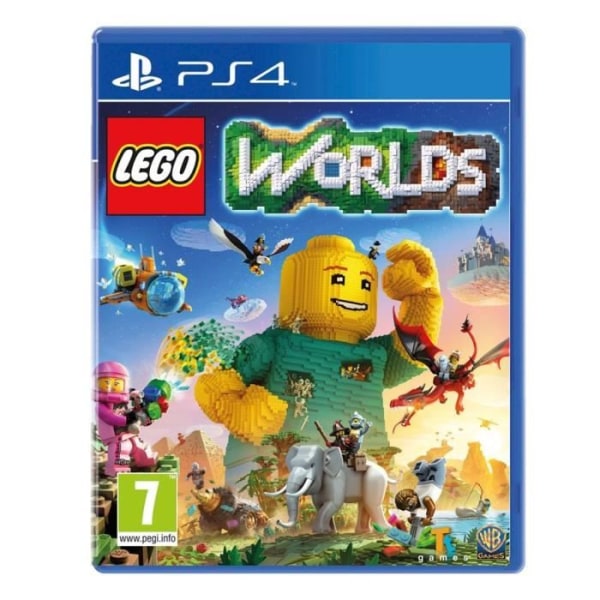 Spel - LEGO Worlds - PS4 - Action - Utforska och upptäck överraskningar