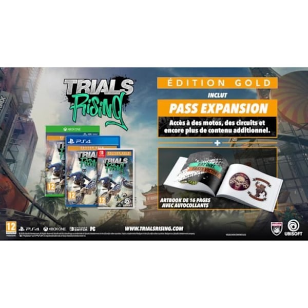 Trials Rising Gold Edition Switch Game Vit