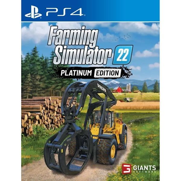Farming Simulator 22 Platinum Edition PS4-spel Vit