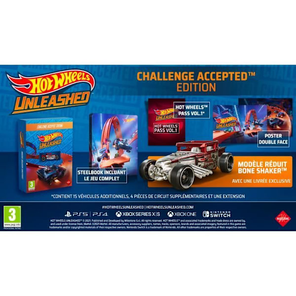 Hot Wheels Unleashed - Challenge Accepted Edition PS4 -peli