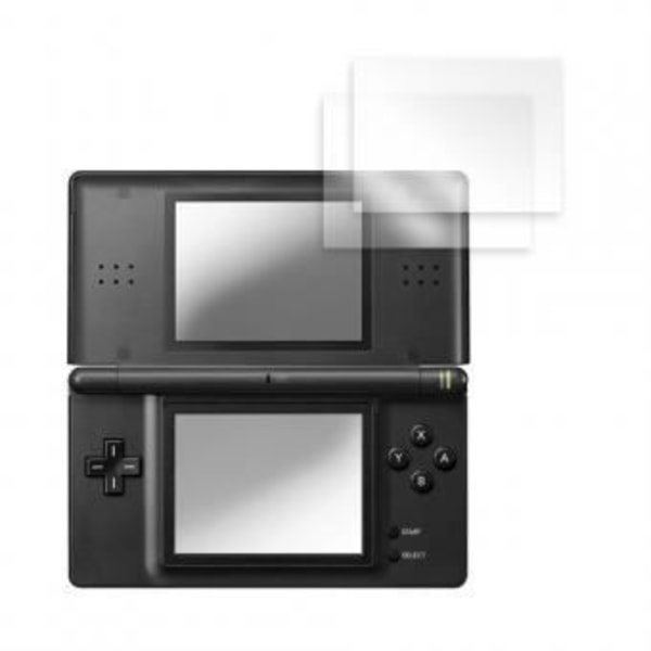 Självhäftande skärmskydd (x2) för Nintendo DS Lite (transparent)